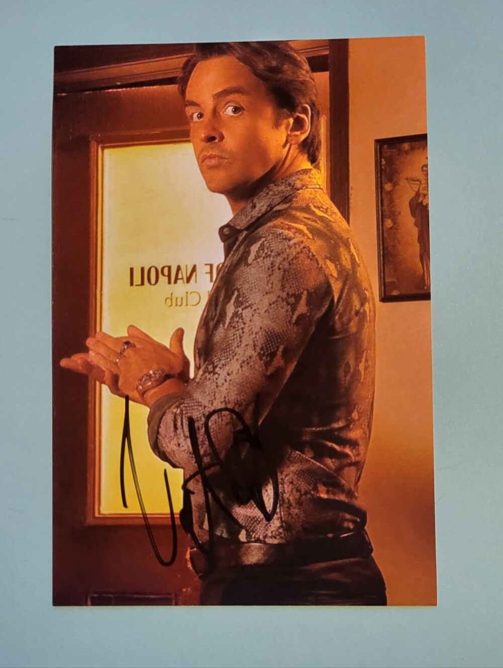 Vincent Piazza Tulsa King Hand Signed 4x6 Autograph Photo